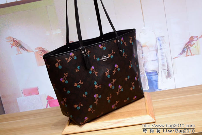 COACH蔻馳 新款 F31389 櫻桃2用子母袋 小化妝包包  Chz1383